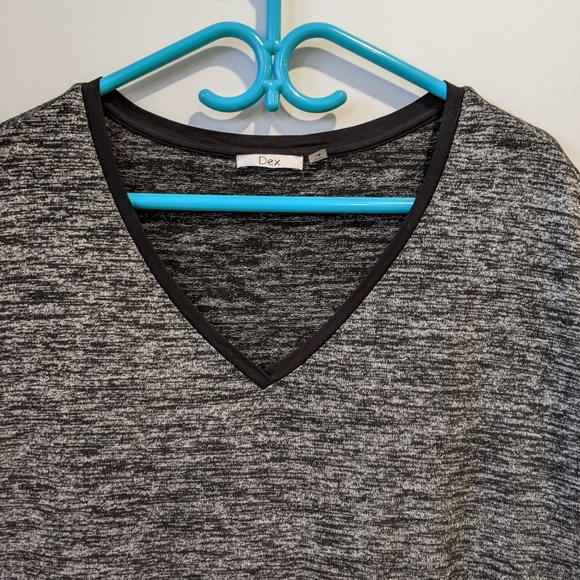 LAST CHANCE - Soft Marle Grey Top/Tunic - Picture 2 of 7